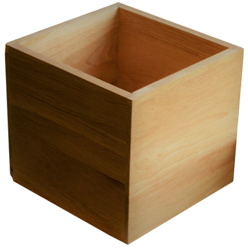 Wooden knock box holder