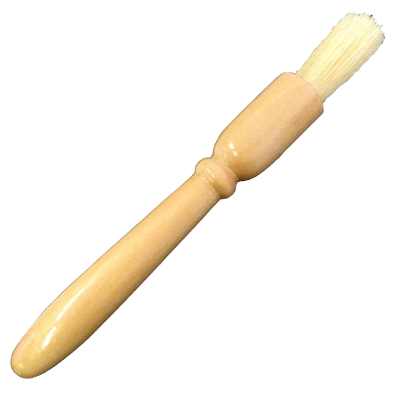 Large wooden handle cleaning brush