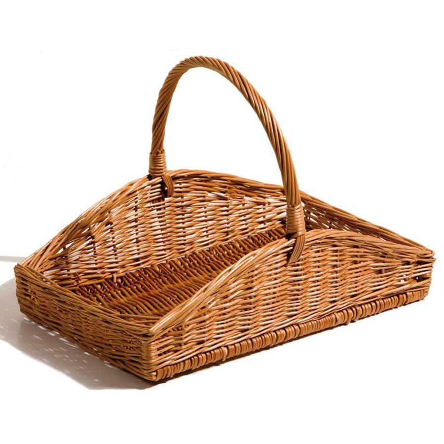 Tapered willow basket