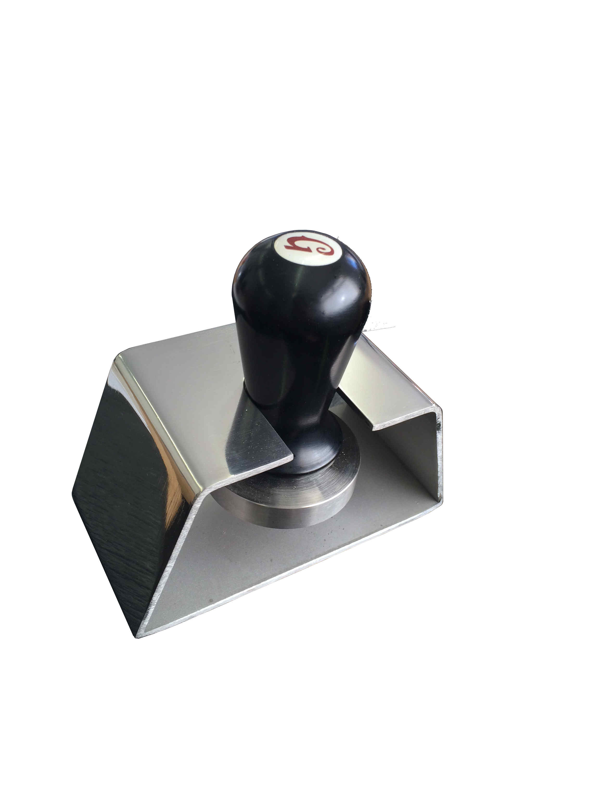 Stainless steel tamper stand